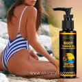 Moisturizing Long Lasting Natural Color Sun Tan Oil